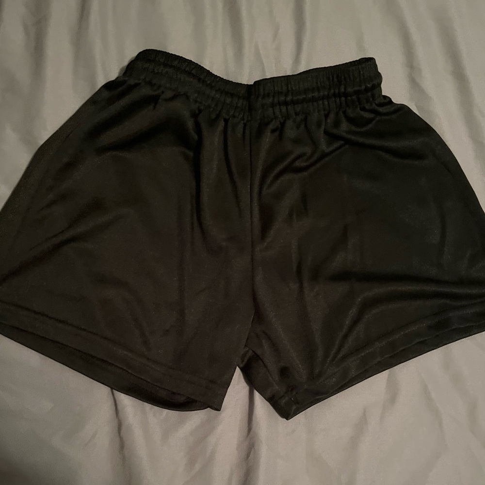 Score black boys athletic shorts size S